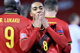 ​Các cầu thủ của đội tuyển Bỉ. (Nguồn: skysports.com) 