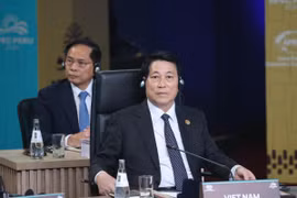 Chủ tịch nước Lương Cường dự Hội nghị Cấp cao APEC lần thứ 31. (Ảnh: Lâm Khánh/TTXVN)