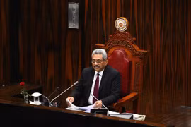 Ông Gotabaya Rajapaksa phát biểu tại một cuộc họp ở Colombo, Sri Lanka, ngày 3/1/2020. (Ảnh: AFP/TTXVN) 