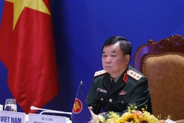 Thượng tướng Hoàng Xuân Chiến, Thứ trưởng Bộ Quốc phòng. (Ảnh: Dương Giang/TTXVN) 