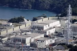 Nhà máy điện hạt nhân Onagawa tại tỉnh Miyagi, đông bắc Nhật Bản, ngày 24/10/2024. (Ảnh: Kyodo/TTXVN)