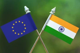 EU hiện là đối tác thương mại lớn thứ ba của Ấn Độ với khoảng 62,8 tỷ euro (67,8 tỷ USD) giá trị thương mại hàng hóa. (Nguồn: shisu.edu.cn) 