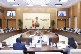 Quang cảnh một phiên họp của Ủy ban Thường vụ Quốc hội. (Ảnh: Doãn Tấn/TTXVN) 