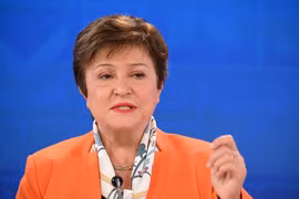 Tổng Giám đốc Quỹ Tiền tệ Quốc tế (IMF) Kristalina Georgieva. (Ảnh: AFP/TTXVN)