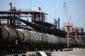 Hệ thống đường ống dẫn khí đốt của Tập đoàn dầu khí Gazprom thuộc Nga. (Ảnh: ITAR-TASS/TTXVN) 