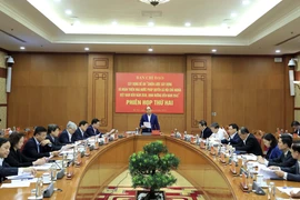 Chủ tịch nước Nguyễn Xuân Phúc phát biểu. (Ảnh: Thống Nhất/TTXVN) 