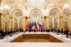 Toàn cảnh vòng đàm phán về khôi phục thỏa thuận hạt nhân Iran ở Vienna, Áo ngày 3/12/2021. (Ảnh: THX/TTXVN) 