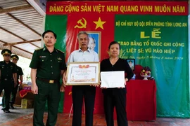 Cấp Bằng Tổ quốc ghi công cho 343 liệt sỹ thuộc các bộ, địa phương