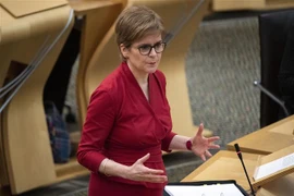 Thủ hiến Scotland Nicola Sturgeon. (Nguồn: AFP/TTXVN) 