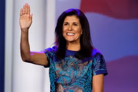 Cựu Thống đốc bang South Carolina, cựu Đại sứ Mỹ tại Liên hợp quốc Nikki Haley. (Ảnh: AFP/TTXVN)