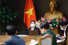 Phó Thủ tướng Vũ Đức Đam chủ trì họp về tình hình dịch tại Hải Dương