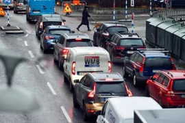 Stockholm sẽ cấm ôtô chạy bằng xăng dầu vào trung tâm thành phố. (Nguồn: Bloomberg)