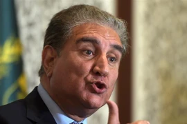 Ngoại trưởng Pakistan Shah Mehmood Qureshi. (Nguồn: AFP/TTXVN) 