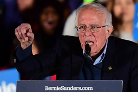 Thượng nghị sỹ bang Vermont Bernie Sanders phát biểu tại Las Vegas, Nevada, Mỹ, ngày 21/2/2020. (Nguồn: AFP/TTXVN) 