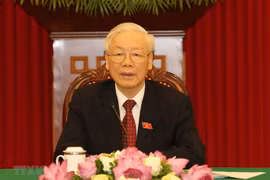 Tổng Bí thư Nguyễn Phú Trọng. (Ảnh: Trí Dũng/TTXVN) 