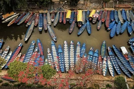 [Photo] Chùa Hương tất bật chuẩn bị cho ngày đón du khách trở lại
