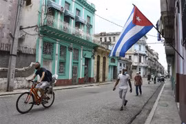 Đường phố tại La Habana, Cuba. (Ảnh: THX/TTXVN) 