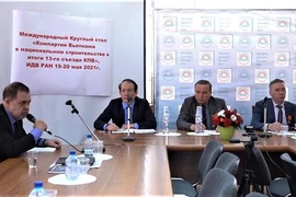 Quang cảnh buổi hội thảo bàn tròn. (Ảnh: Hồng Quân/TTXVN) 