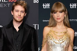 Taylor Swift và bạn trai 6 năm Joe Alwyn. (Nguồn: AFP/Getty Images)