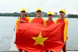 [Photo] Rowing Việt Nam giành huy chương Vàng tại SEA Games 31