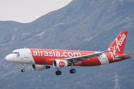 Một chiếc máy bay của AirAsia. (Nguồn: Getty Images) 