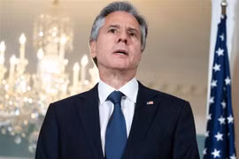 Ngoại trưởng Mỹ Antony Blinken. (Ảnh: AFP/TTXVN)