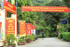 Một điểm bỏ phiếu ở Hải Phòng. (Ảnh: An Đăng/TTXVN) 