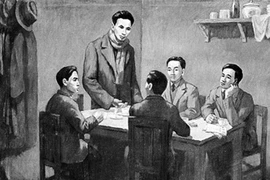 Từ ngày 6/1-7/2/1930, Hội nghị hợp nhất các tổ chức Cộng sản thành lập Đảng Cộng sản Việt Nam họp ở bán đảo Cửu Long, thuộc Hong Kong (Trung Quốc) dưới sự chủ trì của đồng chí Nguyễn Ái Quốc thay mặt cho Quốc tế Cộng sản. (Ảnh: Tư liệu/TTXVN phát) 
