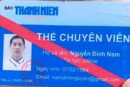 Mạo danh chuyên viên của Báo Thanh niên để xin bỏ qua lỗi giao thông