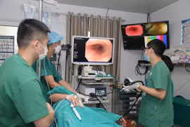 Chương trình miễn phí nội soi dạ dày không sinh thiết bệnh nhân. (Nguồn: Bệnh Viện Hữu Nghị Việt Đức) 