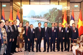 Hoạt động của Chủ tịch nước Võ Văn Thưởng tại Lào trong chiều 10/4