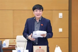 Tổng Thư ký Quốc hội, Chủ nhiệm Văn phòng Quốc hội Bùi Văn Cường làm Trưởng ban Ban Chỉ đạo xây dựng và thực hiện Đề án Quốc hội điện tử. (Ảnh: Doãn Tấn/TTXVN) 