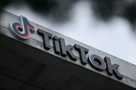 Biểu tượng ứng dụng TikTok. (Ảnh: AFP/TTXVN)