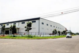 Nhà xưởng cho thuê tại khu công nghiệp Tân Đông Hiệp B, thành phố Dĩ An, tỉnh Bình Dương. (Ảnh: Hồng Đạt/TTXVN)