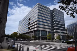Trụ sở Ngân hàng Thế giới (WB) ở Washington, DC, Mỹ. (Ảnh: AFP/TTXVN)