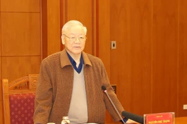 Tổng Bí thư chủ trì cuộc họp về phòng, chống tham nhũng, tiêu cực