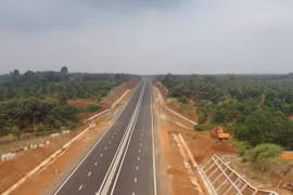 Cao tốc Phan Thiết-Dầu Giây. (Ảnh: Công Phong/TTXVN)