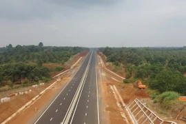 Cao tốc Phan Thiết-Dầu Giây. (Ảnh: Công Phong/TTXVN)