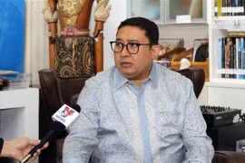 Chủ nhiệm Ủy ban Hợp tác liên Nghị viện thuộc Hạ viện Indonesia Fadli Zon. (Ảnh: Đình Chiến/TTXVN) 