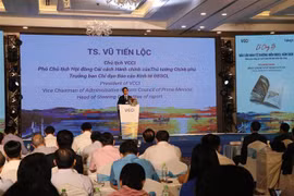 Quang cảnh lễ công bố. (Ảnh: Ngọc Thiện/TTXVN) 