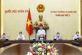 [Photo] Bế mạc Phiên họp thứ hai của Ủy ban Thường vụ Quốc hội