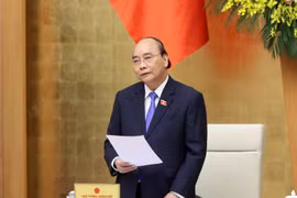 [Photo] Thủ tướng Nguyễn Xuân Phúc chủ trì phiên họp Chính phủ tháng 3