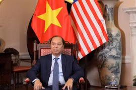 Đại sứ Việt Nam tại Hoa Kỳ Nguyễn Quốc Dũng. (Nguồn: PV TTXVN tại Hoa Kỳ)