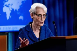 Thứ trưởng Ngoại giao Mỹ Wendy Sherman. (Ảnh: AFP/TTXVN) 