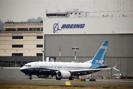 Máy bay Boeing 737 MAX tại nhà máy của Boeing ở Seattle, Washington, Mỹ, ngày 30//9/2020. (Nguồn: AFP/TTXVN) 