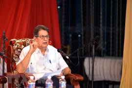 Nguyên Đại sứ Cuba tại Việt Nam, ông Fredesmán Turró González. (Ảnh: Lê Hà/TTXVN)