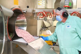 Thuốc Paxlovid điều trị COVID-19 của Pfizer được sản xuất tại Freiburg, Đức. (Ảnh: Pfizer/TTXVN) 