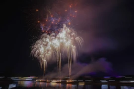 Mãn nhãn màn pháo hoa chào mừng kỷ niệm 70 năm Chiến thắng Điện Biên Phủ