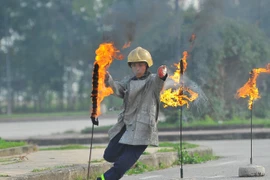 Ninh Bình huấn luyện nghiệp vụ chủ động công tác phòng cháy chữa cháy