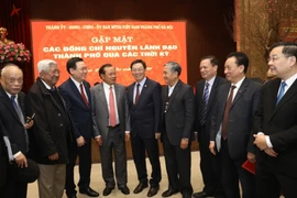 Hà Nội gặp mặt các vị nguyên lãnh đạo thành phố qua các thời kỳ